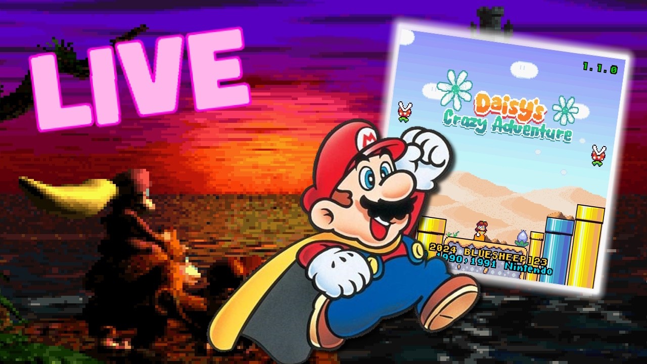 🔴Daisy's Crazy Adventure - SMW Hack