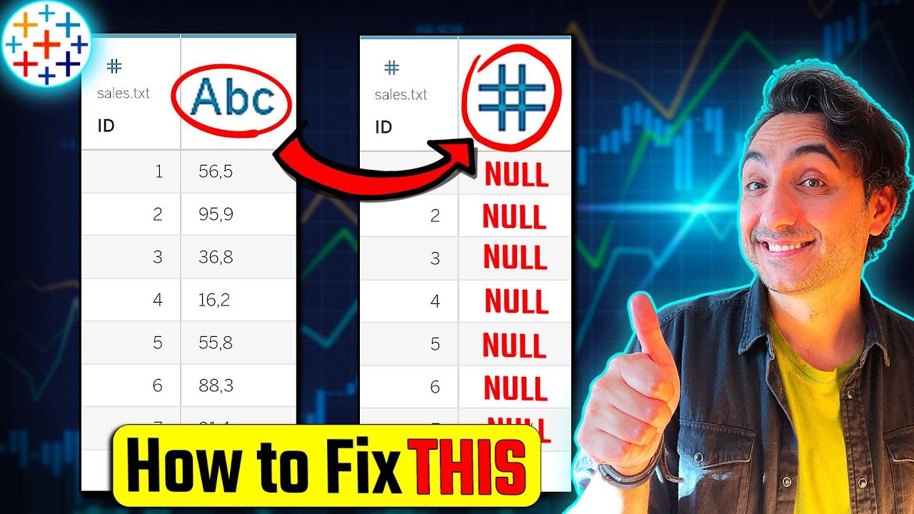 How to Convert Strings to Numbers in Tableau Without Losing Data 
