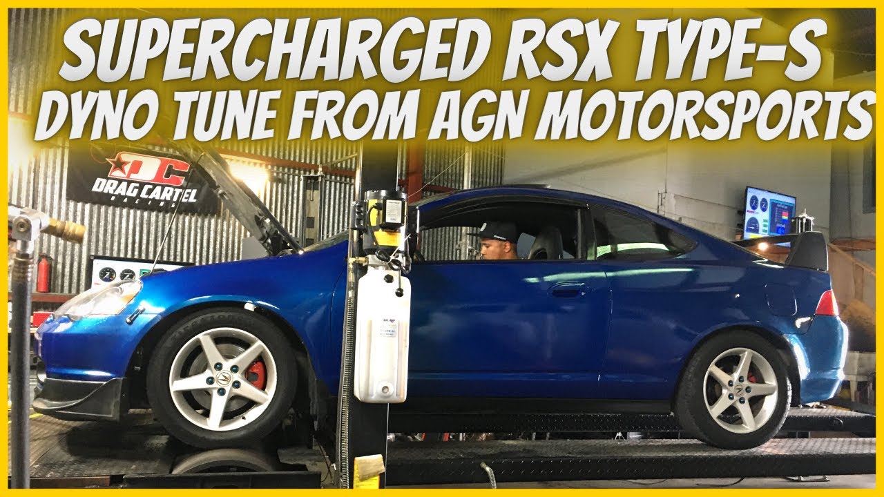 RSX TYPE-S С НАГНЕТАТЕЛЕМ НА ДИНОСТЕНДЕ!