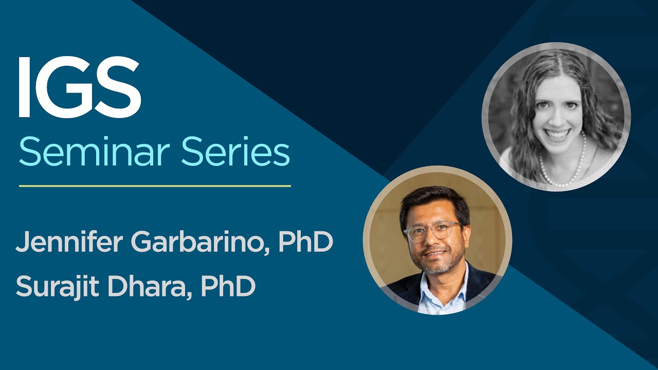 Surajit Dhara, PhD, and Jennifer Garbarino, PhD - Epigenetics Discussions