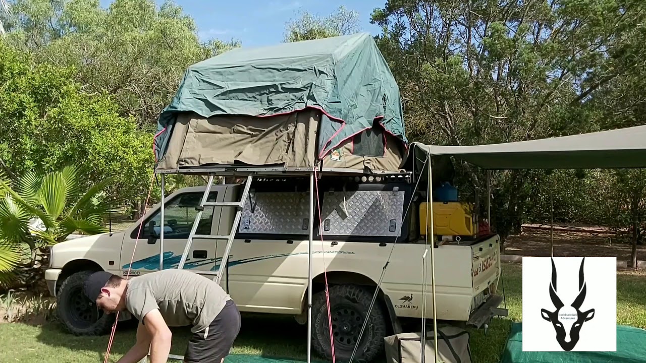 Setting up Tentco Roof Top Tent/RTT.  No Boundries.