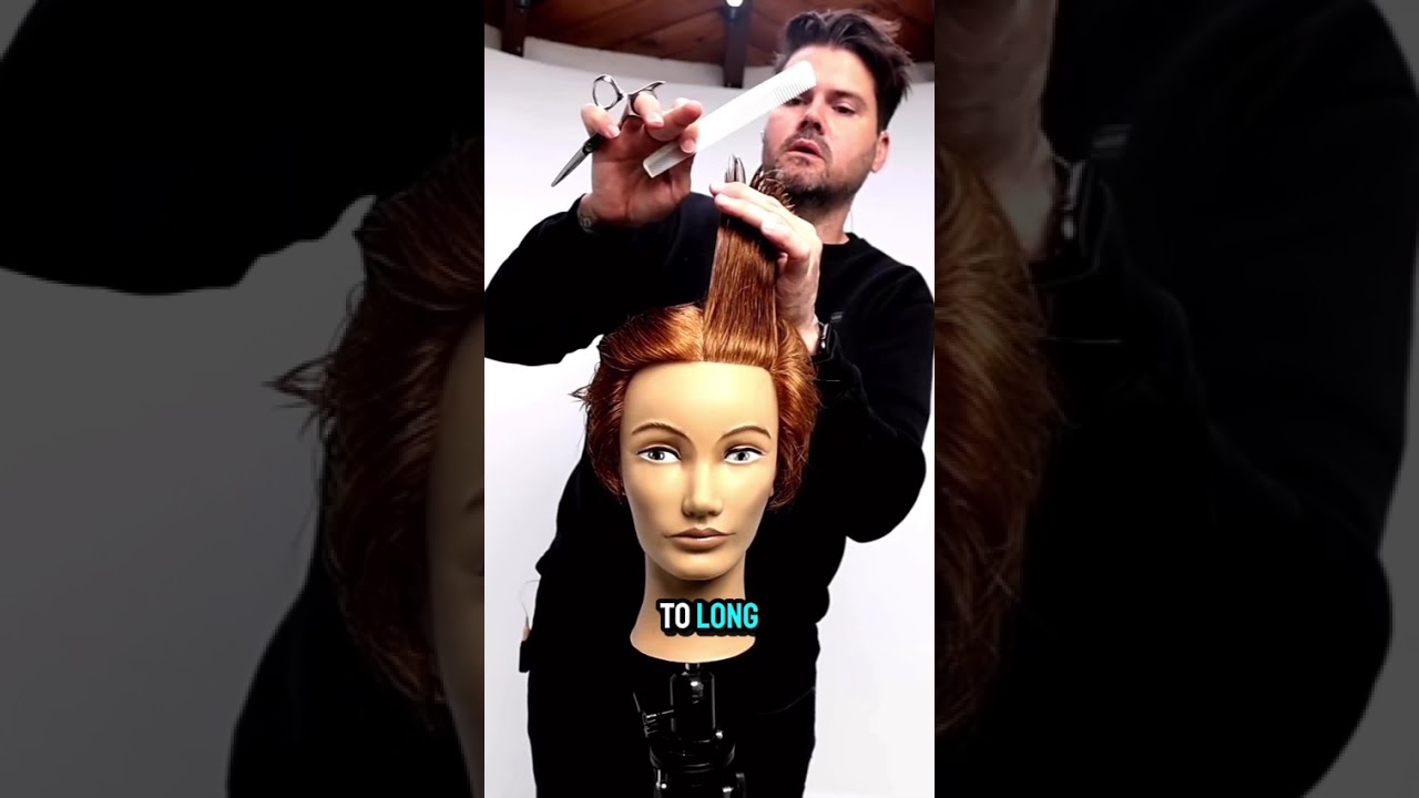 Don&rsquo;t Lose Your Guideline! Elevate & Soften to Remove Weight #haircuttutorial #haircutting #hairtok