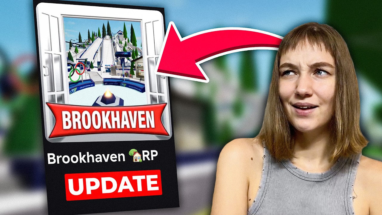ОЛИМПИЙСКИЕ ИГРЫ в ОБНОВЛЕНИЕ Брукхейвен РП Роблокс! Новый Дом в Brookhaven Roblox