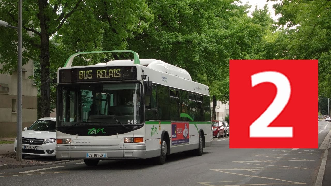 Heuliez GX 317 GNV N°548 - BRT 2 entre Chêne des Anglais et Bourgeonnière - Réseau TAN - Nantes