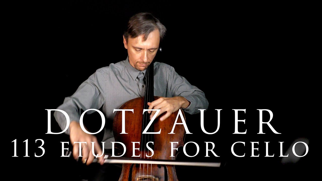 Dotzauer Etude No. 31 from 113 Etudes for Cello Book 1 Fast and Slow tempo