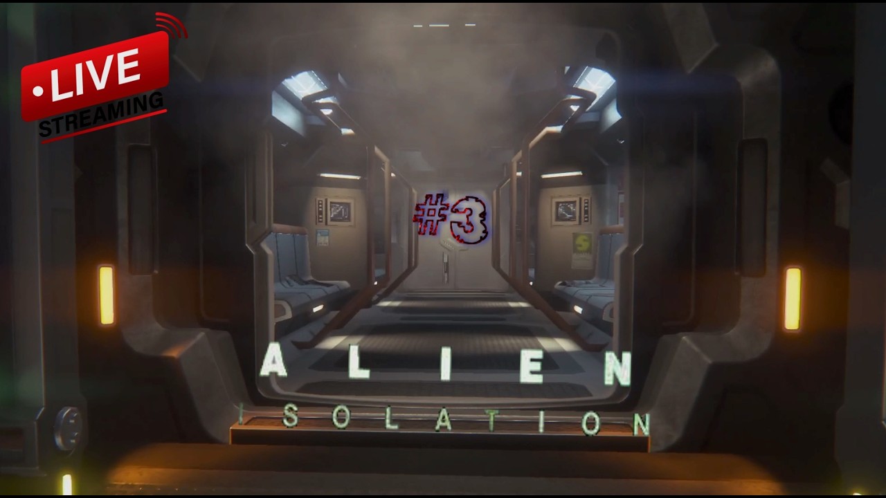 Oh boy... Death comes for us... Alien Isolation #3 Ft. SkyllaFaith
