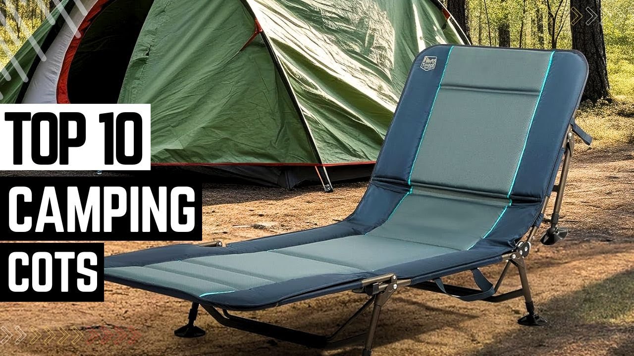 Top 10 Best Camping Cots 2025 ✅ Best Travel Cot Reviewed ✅