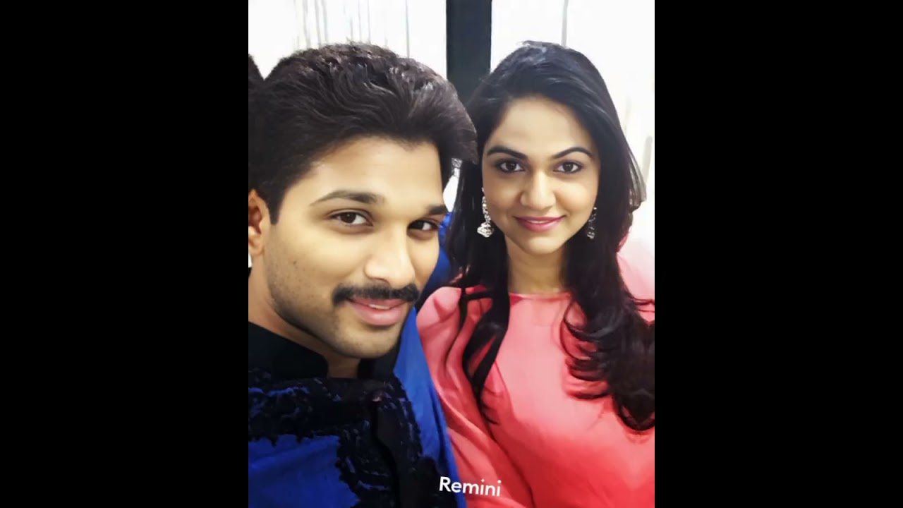 Allu Arjun Beautiful wife😘 Sneha Reddy ❤️#shorts #alluarjun #snehareddy