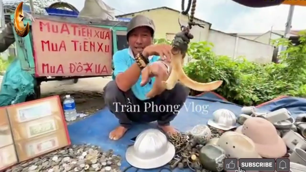 Phát Hiện Người Bán Đồ Đồng Vỉa Hè Đồ Xưa,Kỷ Vật Chiến Tranh Giá Rẻ 
