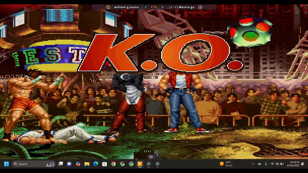 KOF 97 Match by Pakistani King 2025 #games #kof98 #kof95 #arcadegames #segagame #kof2002