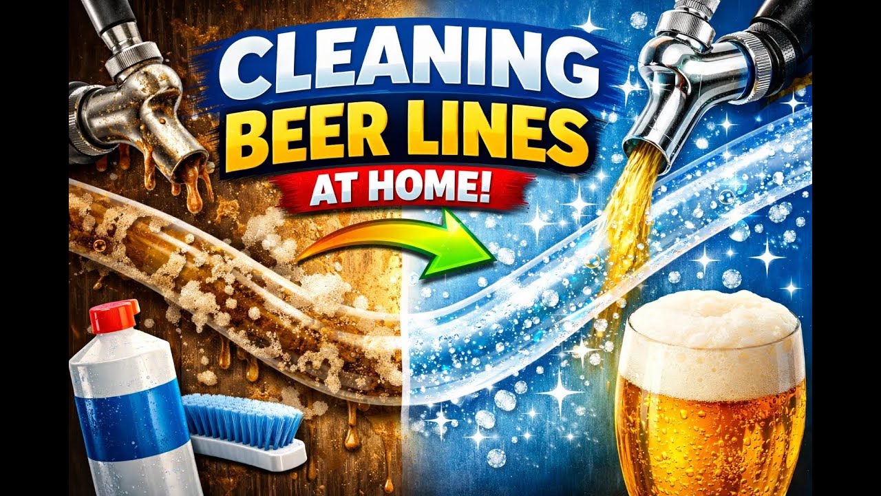 Beer Line Cleaning Made Easy | Pump Method for Crystal-Clear Draft Beer