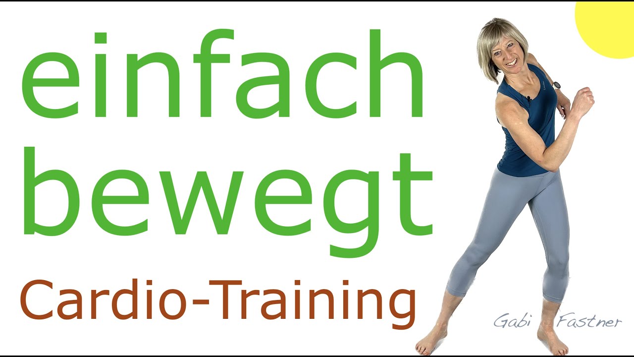 🌷20 min. einfach bewegt mit Cardiotraining | ca. 2000 Schritte, ohne Geräte, im Stehen.