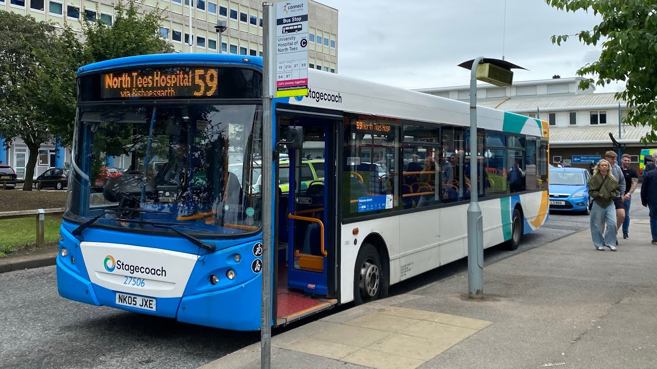 Stunning Transbus E300 Kickdown | Stagecoach North East 27506 | NK05 JXE