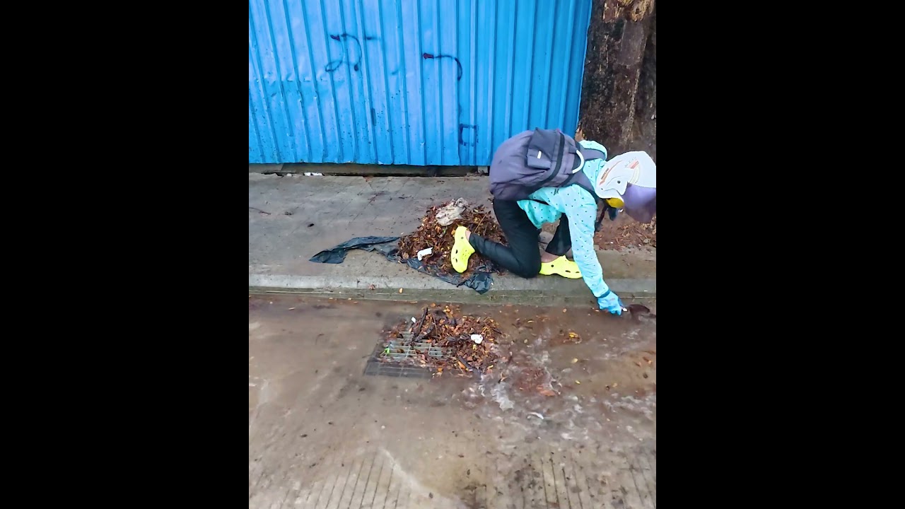 Most Satisfying Culvert Cleanup with a Powerful Water Surge #flooding #satisfying #flood