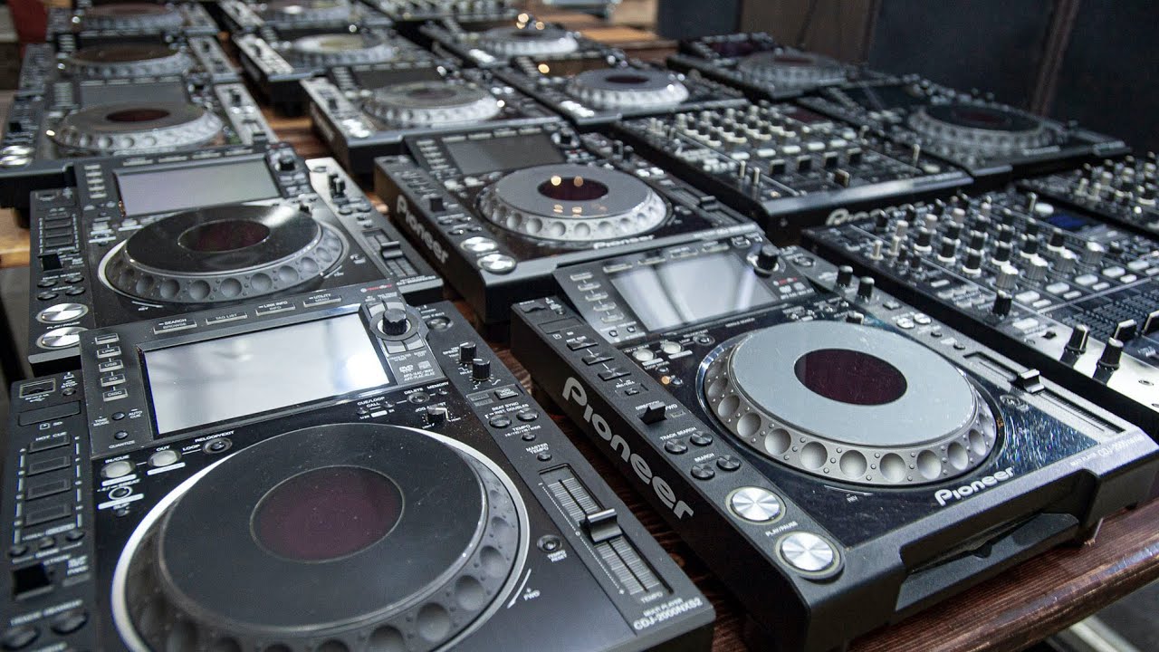 Pioneer CDJ 2000nxs Test Mode
