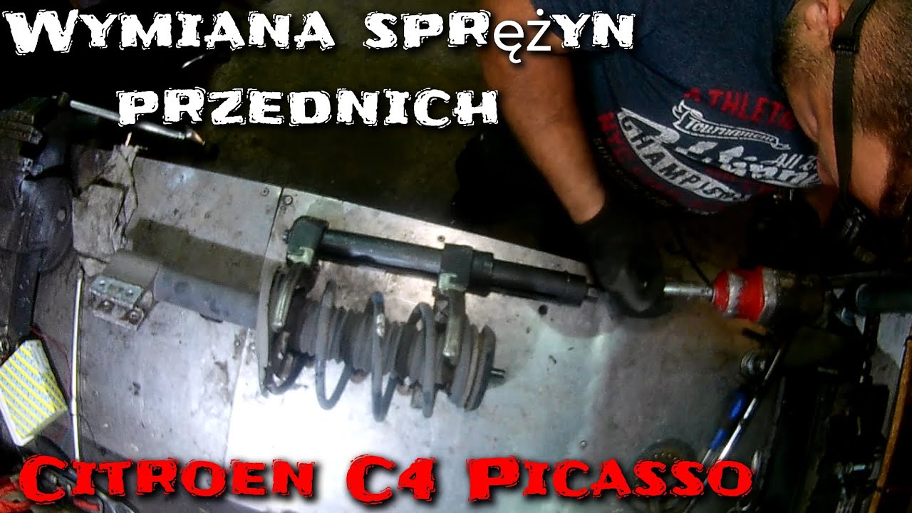 Inny warsztat nie mógł znaleźć usterki | WYMIANA SPRĘŻYN| citroen C4 Picasso