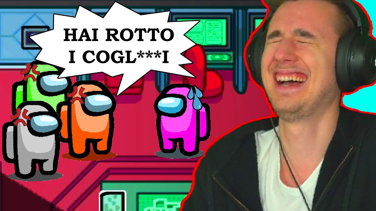 ANCORA RISSE E INSULTI SU AMONG US