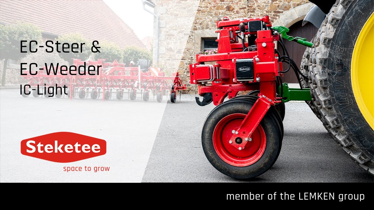 Steketee EC-Steer with EC-Weeder and IC-Light in beans