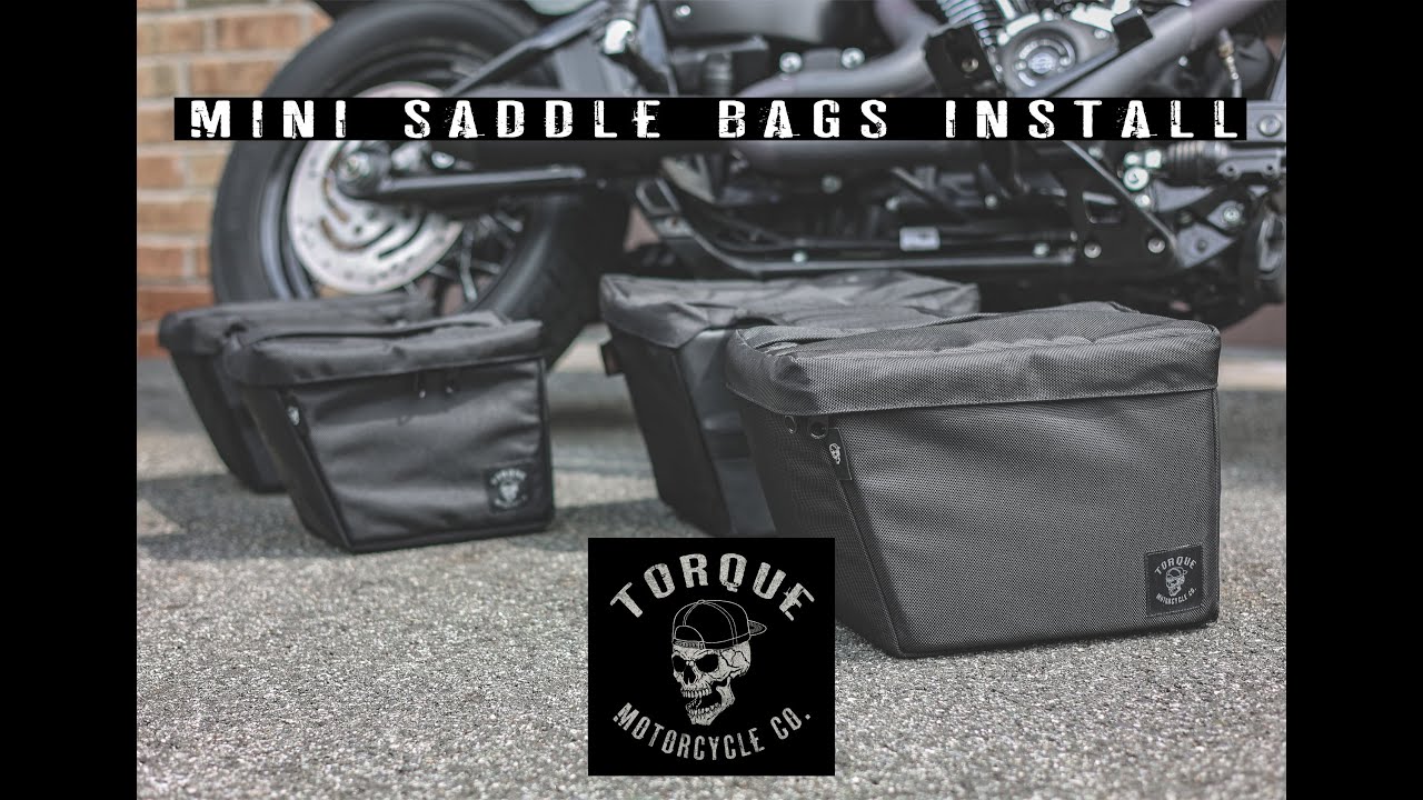 TORQUE Motorcycle Co. Mini Saddle Bags Install