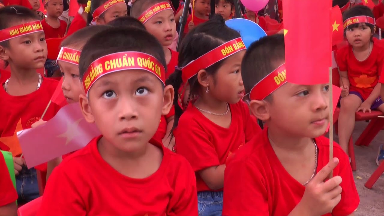 Khai giảng năm học 2017-2018, trường Mầm non An Dục - Quỳnh Phụ - Th&aacute;i B&igrave;nh