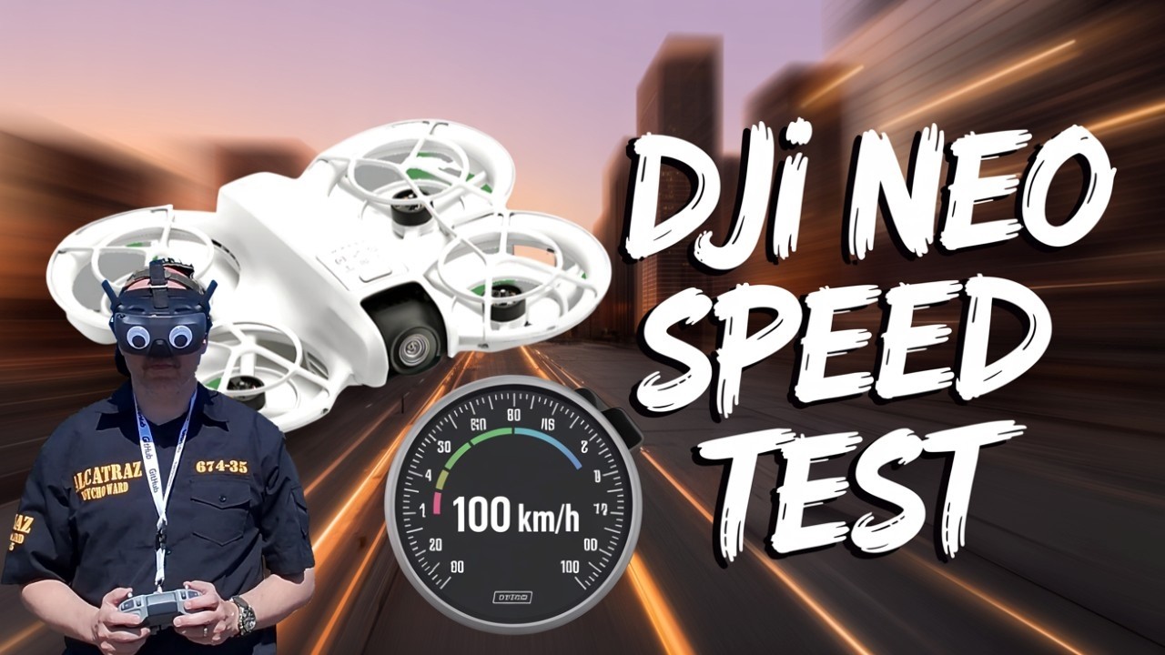 I Flew My DJI Neo at 100 KM/H… and Broke the Gimbal