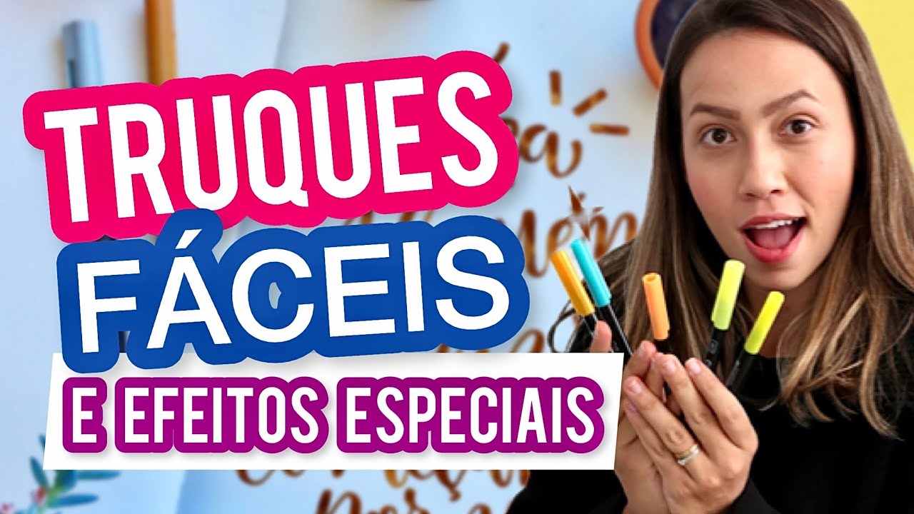 10 TRUQUES E DICAS DE LETTERING PARA INICIANTES! EFEITOS ESPECIAIS | Karol Stefanini