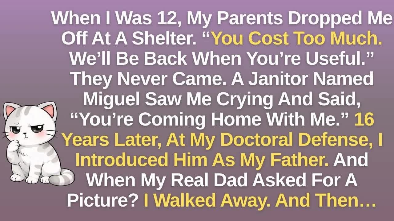 When I Was 12, My Parents Dropped Me Off At A Shelter You Cost Too Much  We’ll Be Back When You’