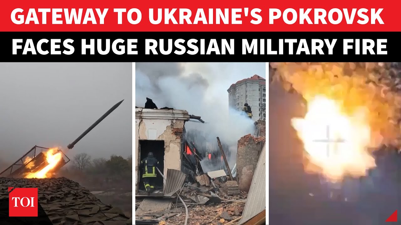 Putin Military Stunner: Russian Troops AMBUSH Ukraine's Myrnohrad To Cut Zelensky&nbsp;From&nbsp;Pokrovsk