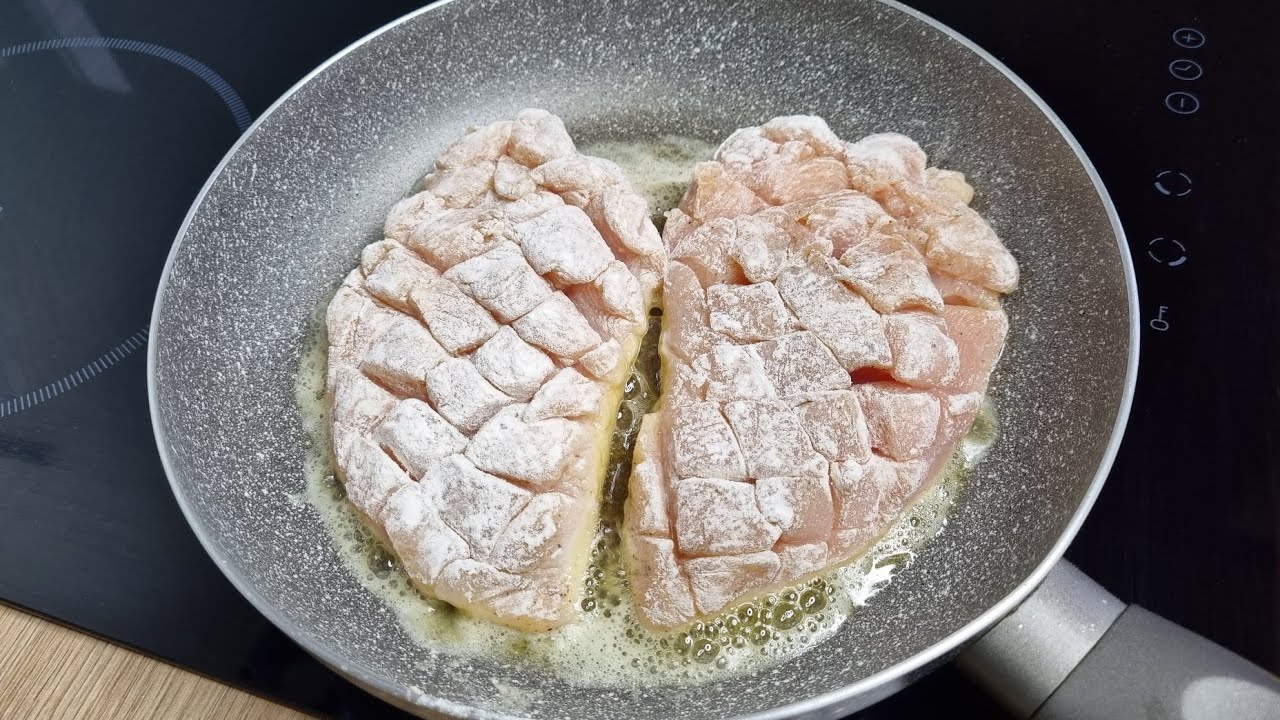 Любимая еда моего мужа! Быстрый и легкий рецепт на ужин из куриной грудки