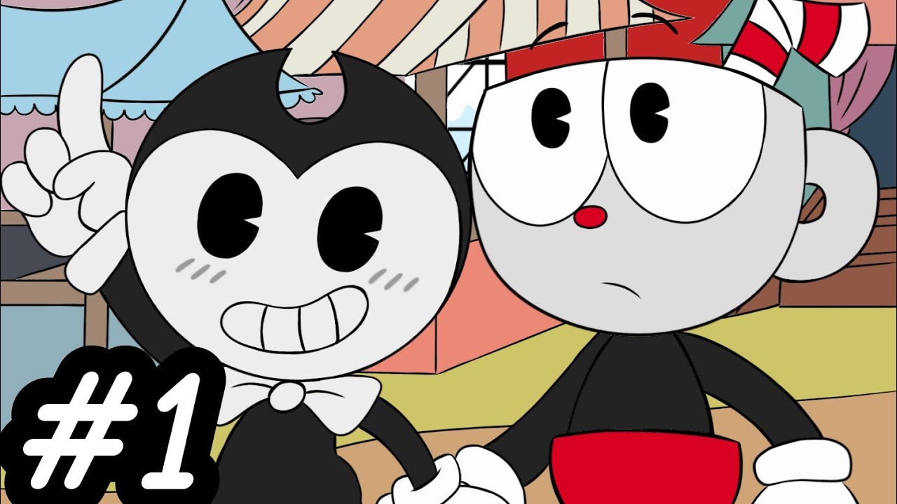 Un recorrido por Inkwell - Parte 1 - Doblaje (Cuphead x Bendy) - Cendy/Bendystraw