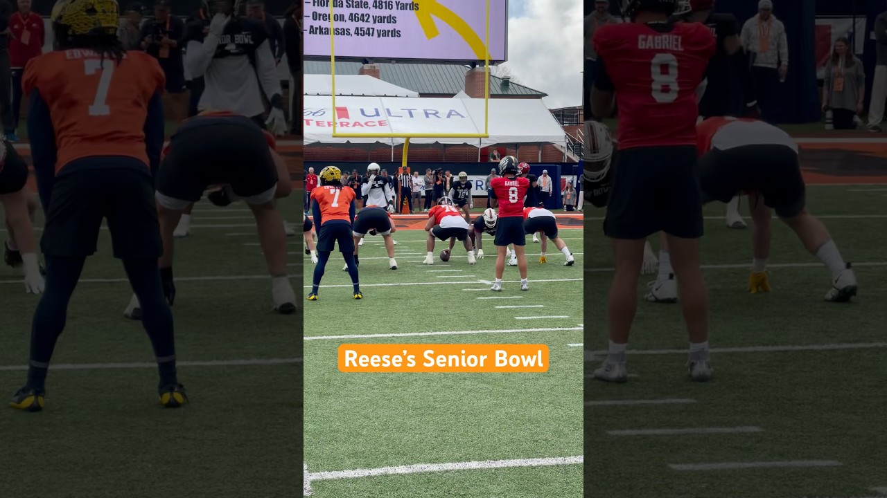 Future NFL stars! Show these guys some support #Football #seniorbowl #espn #collegefootball