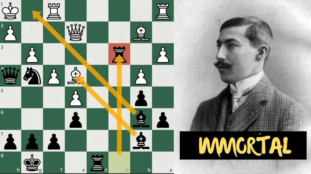 Najlepse partije #7 - Rotlewi vs Rubinstein (1907)