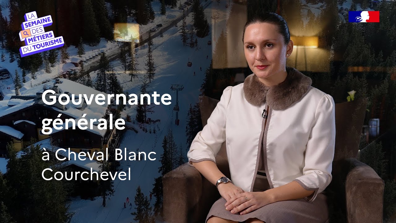 Agathe, gouvernante générale à Courchevel | Semaine des métiers du tourisme