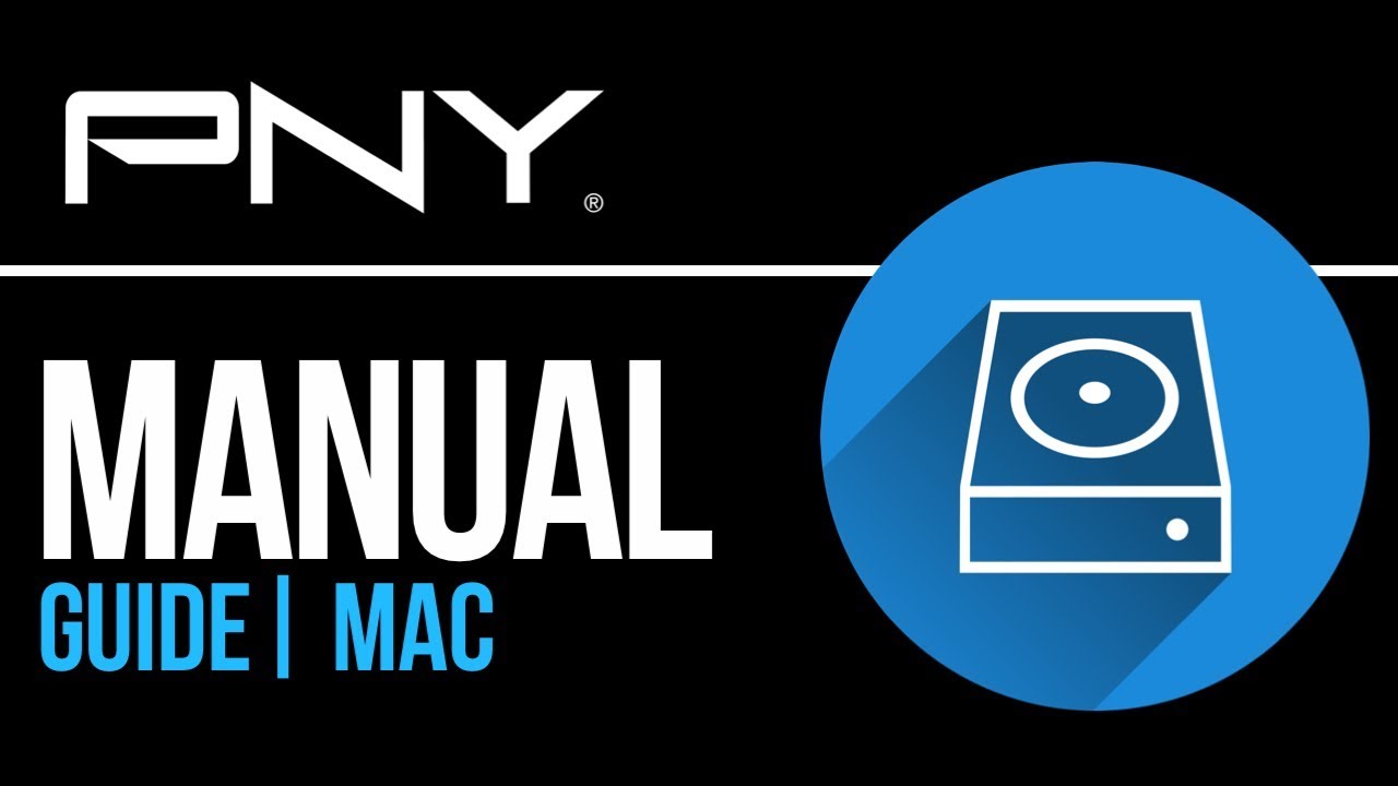 PNY external hard drive Set Up Guide for Mac 2019