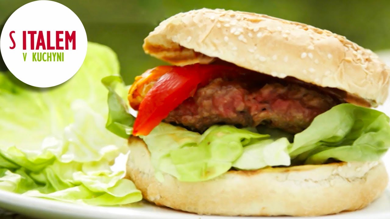 Italský hamburger podle Mana (S Italem v kuchyni)