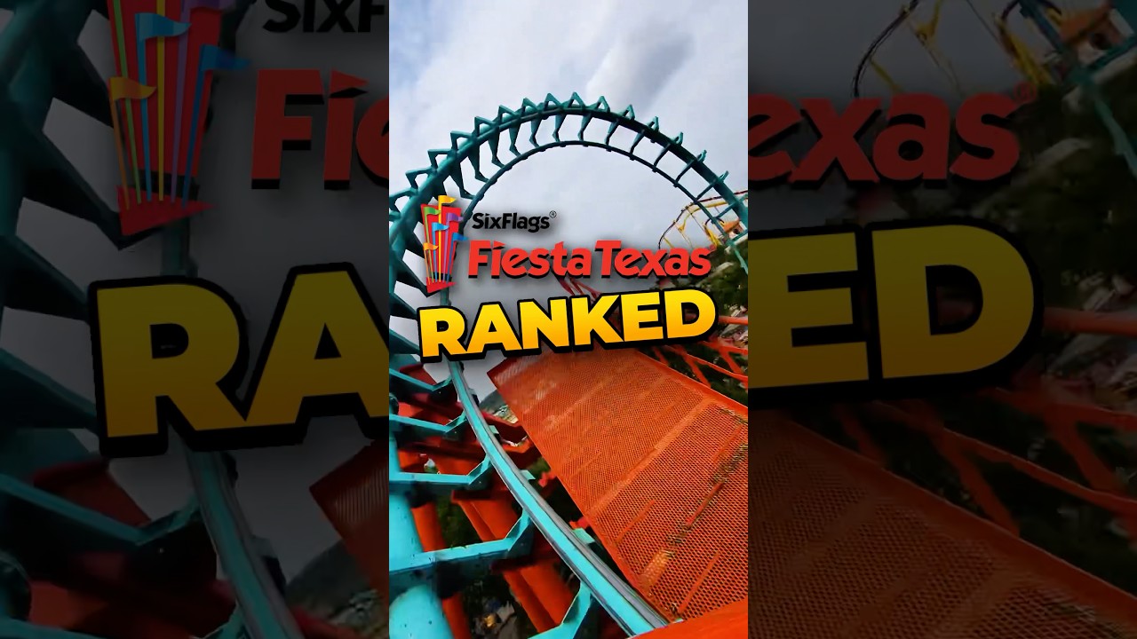 Ranking every roller coaster at Six Flags Fiesta Texas #sixflags #sixflagsfiestatexas