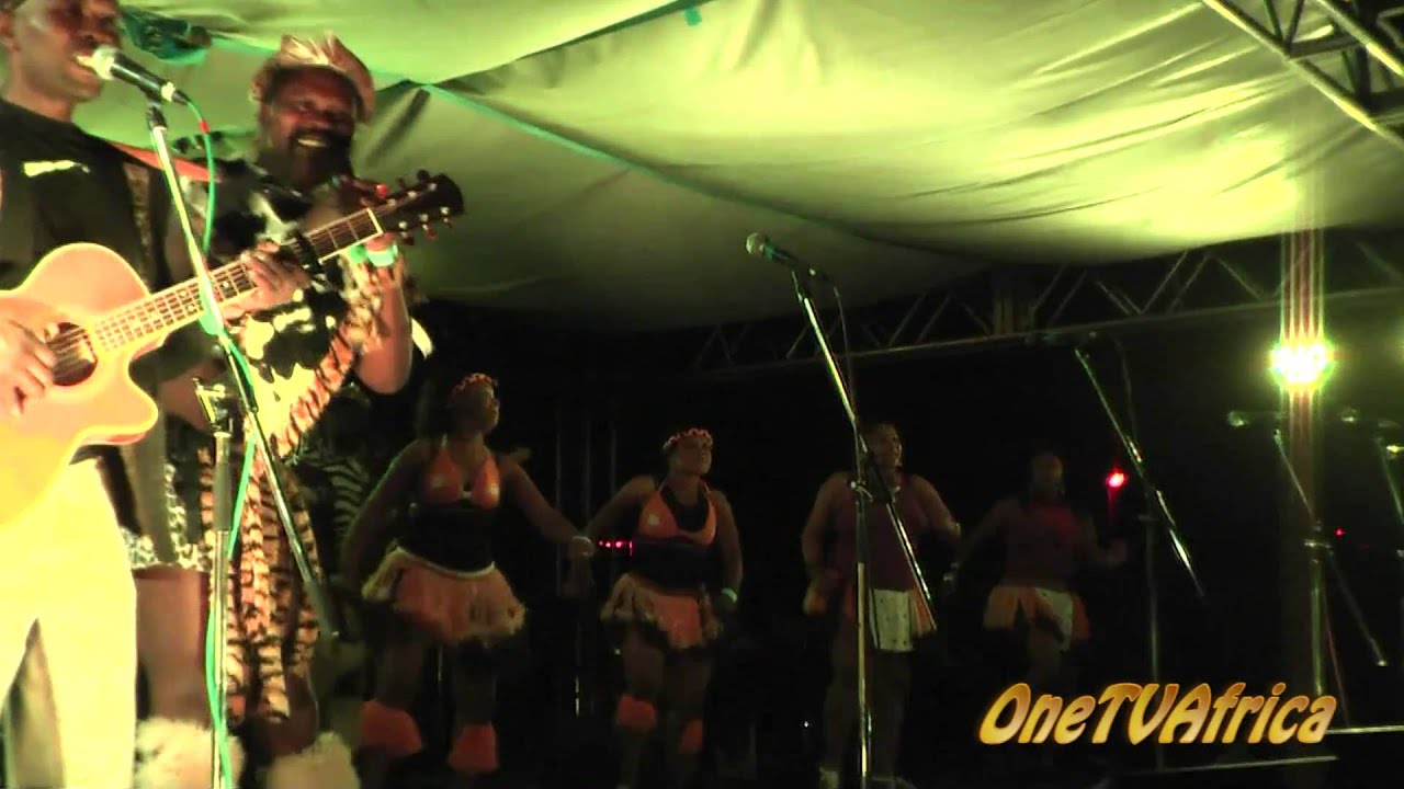 Albert Nyathi performing at Motherland Zimbabwe