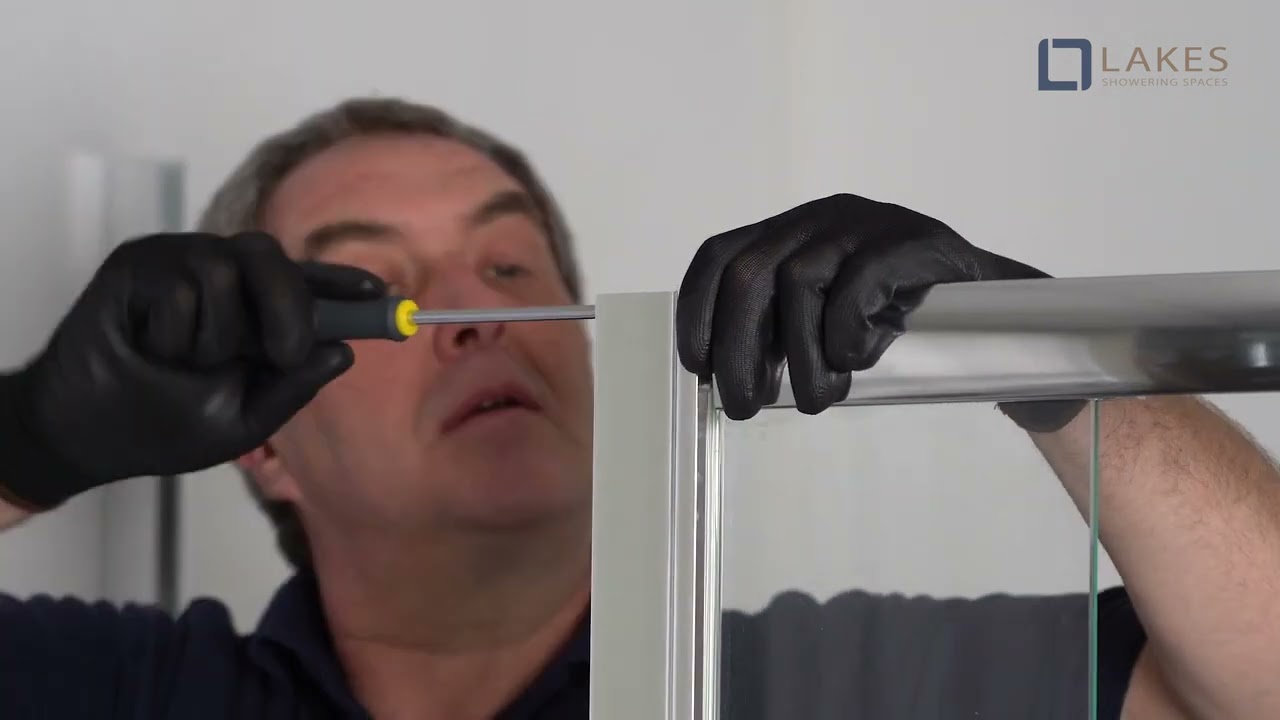 Lakes Low Threshold Double Door Quadrant Shower Enclosure - Classic Collection - Instructional video