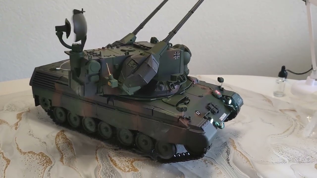 Jetzt dreht der Turm des Haya Gepard schneller !