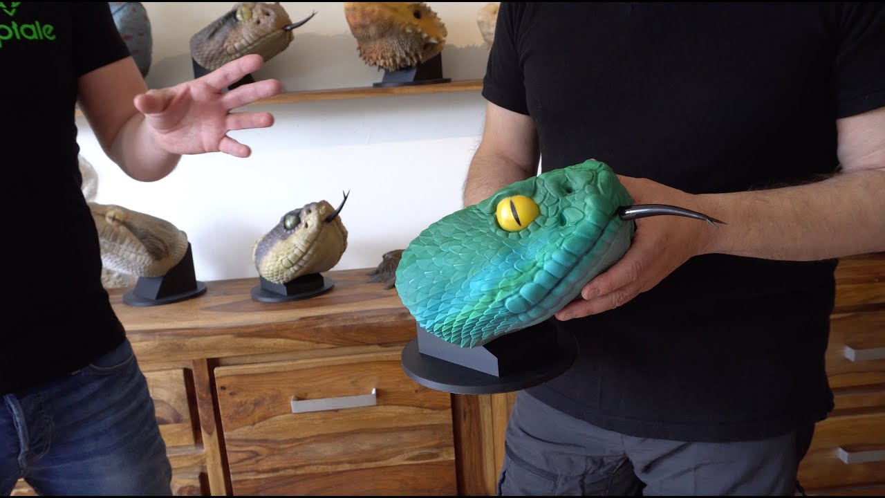 Reptilien aus dem 3D Drucker