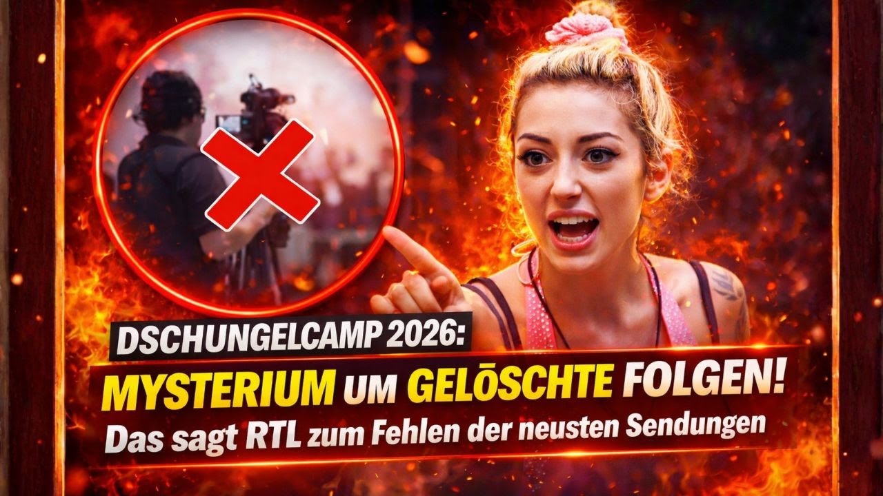 Skandal oder Panne? Dschungelcamp-Folgen verschwinden spurlos von RTL+ – Netz explodiert