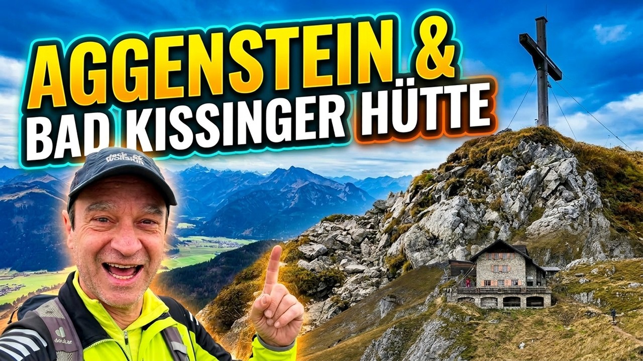 Spektakulärer Aufstieg zum Aggenstein und Bad Kissinger Hütte - Traumtour in den Allgäuer Alpen