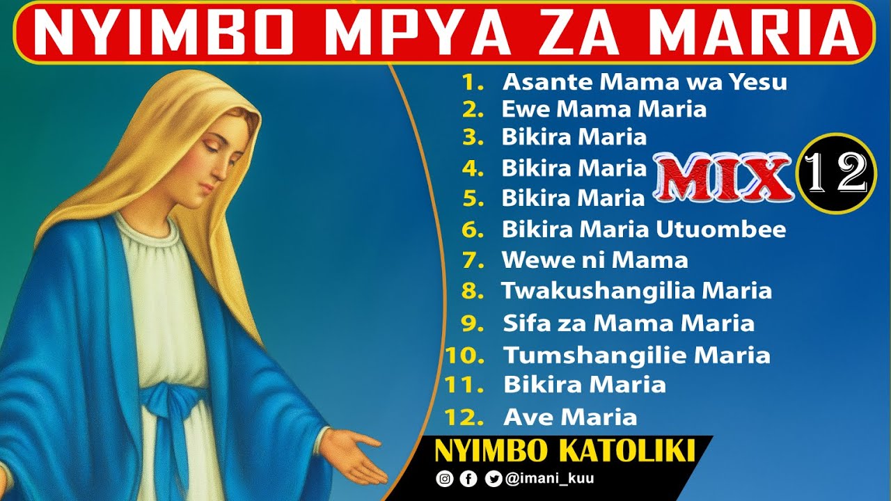 #Mix: NYIMBO MPYA ZA MAMA BIKIRA MARIA 2025 - 1 Hour Nonstop