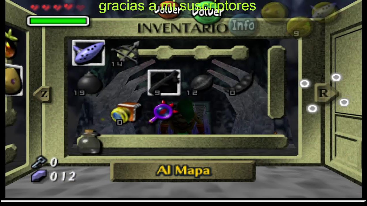 espacial 10.000 suscriptores Legend of Zelda, The - Majora's Mask