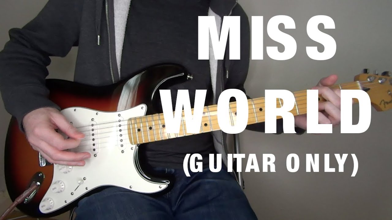 Hole - Miss World guitar cover
