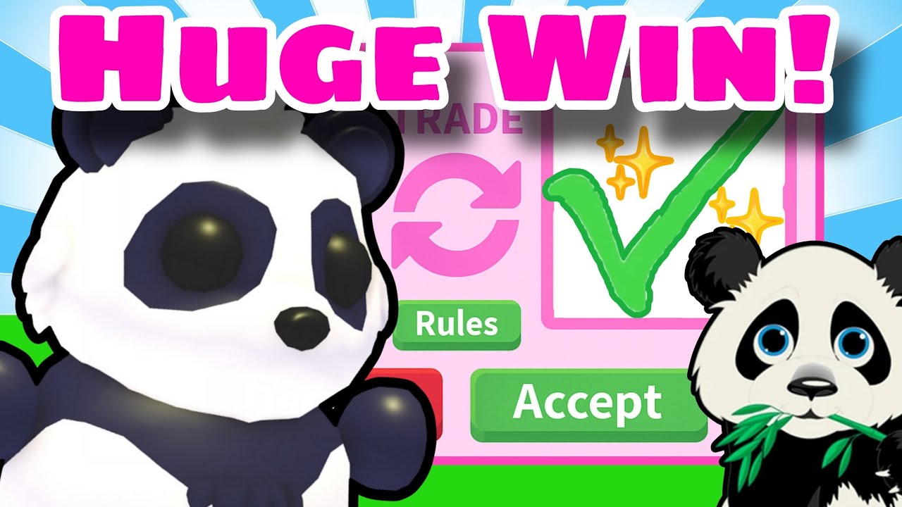 NEW Giant Panda Trades For Massive Offers In Adopt Me ✨️🤑🐼🤑✨️