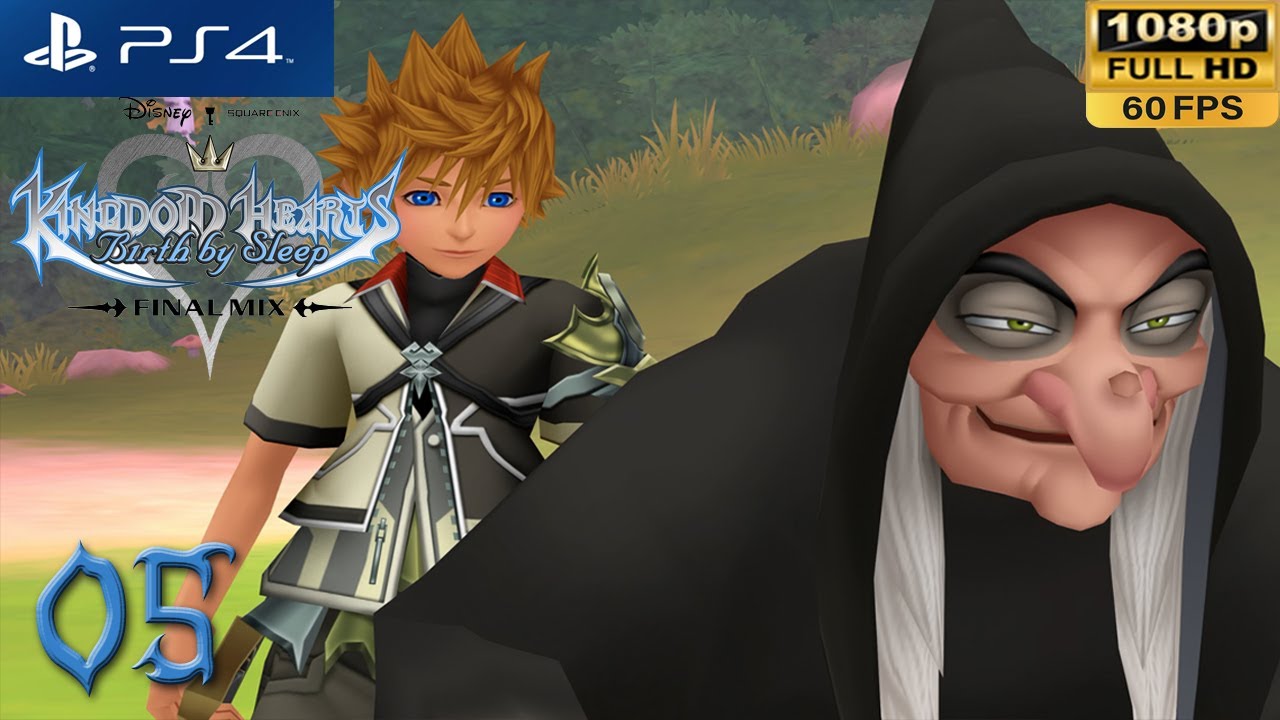 [PS4 1080p 60fps] Kingdom Hearts Birth by Sleep Walkthrough 5 Dwarf Woodlands (Ventus)