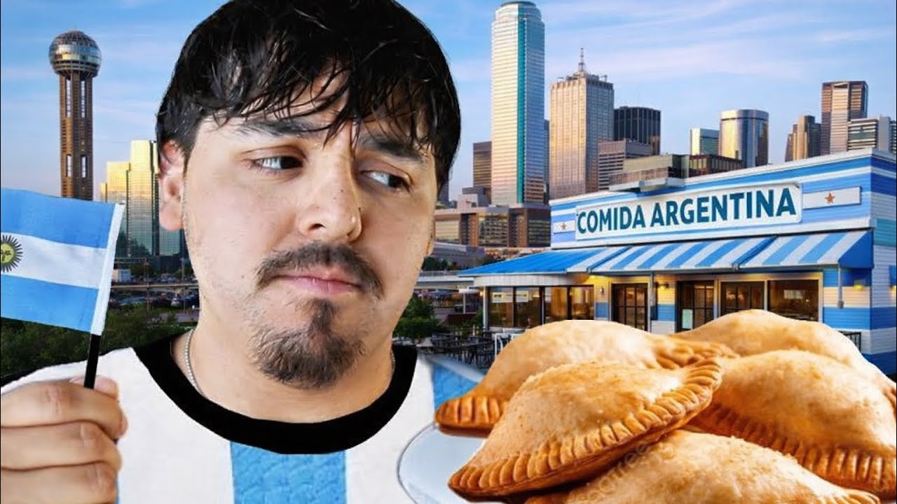 Eating food from Argentina in Dallas! 