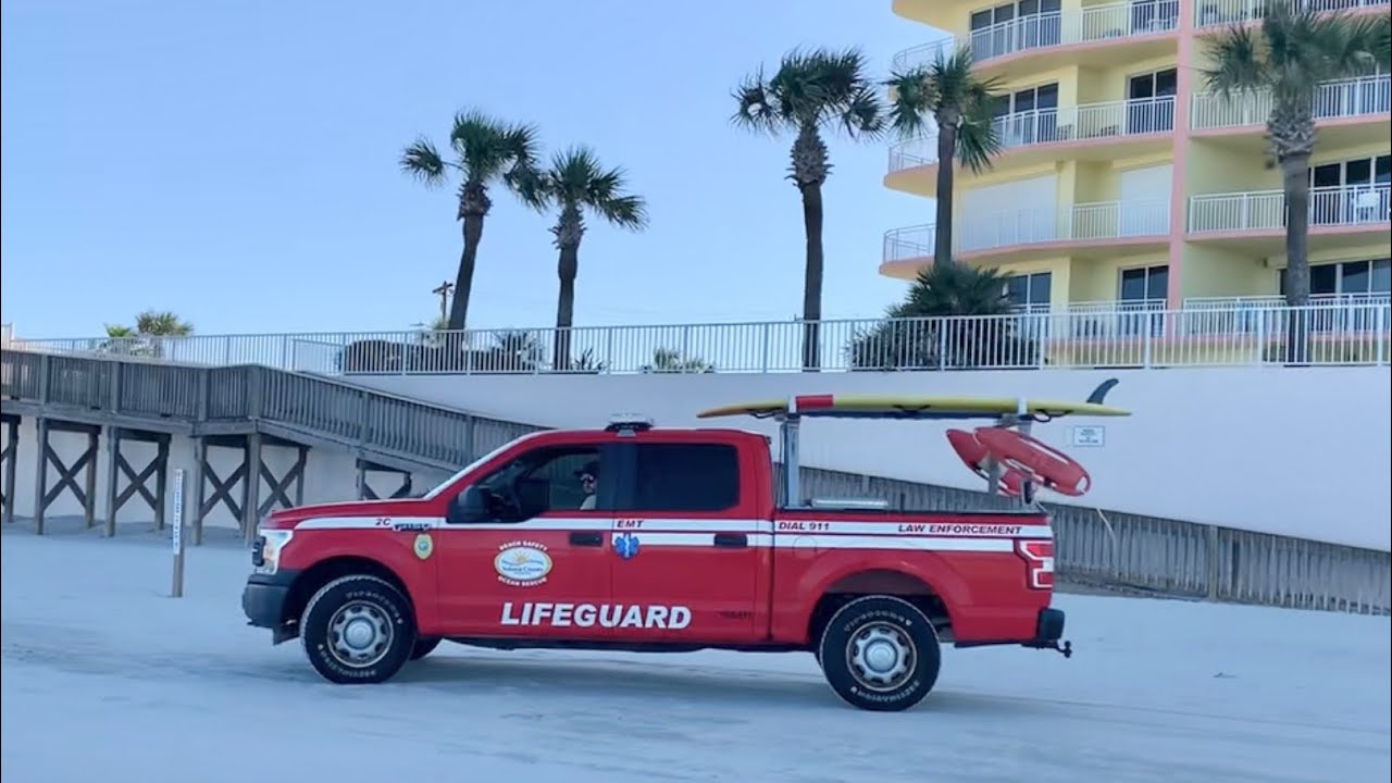 Volusia Co Florida Beach Safety/Ocean Rescue Lifeguard-Law Enforcement-EMT 2C on Daytona Beach, Fl