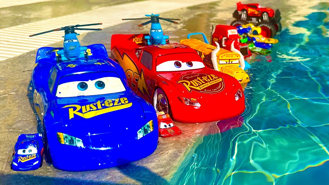 Обзор игрушек Disney Pixar Cars | Молния Маккуин, Финн Макмиссл, Мак, Док Хадсон, Круз Рамирес